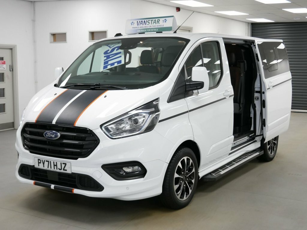 Ford Transit Custom 2L 2.0 320 Ecoblue Sport Crew Van Double Cab D PY71HJZ White