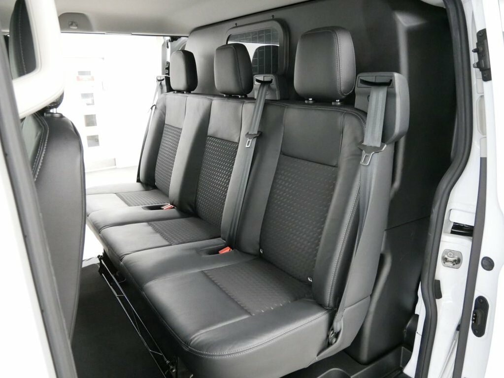 Ford Transit Custom 2L 2.0 320 Ecoblue Sport Crew Van Double Cab D PY71HJZ White #3