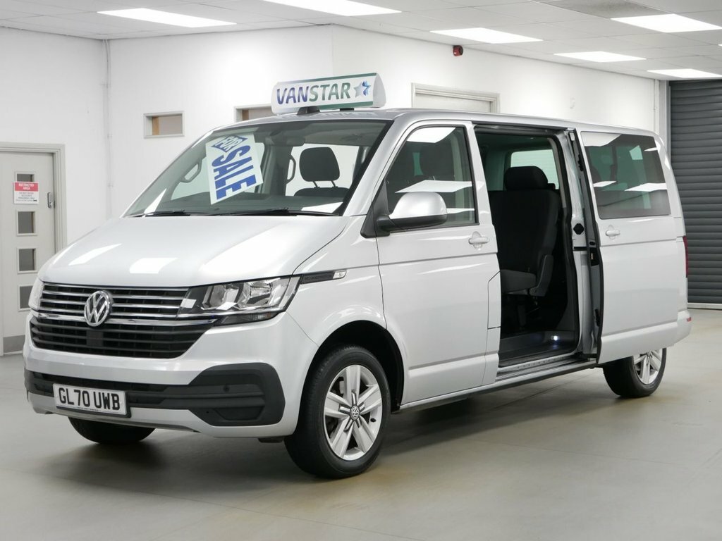 Volkswagen Transporter Shuttle 2L 2.0 Tdi Se Minibus Double Cab Dsg Lw Silver