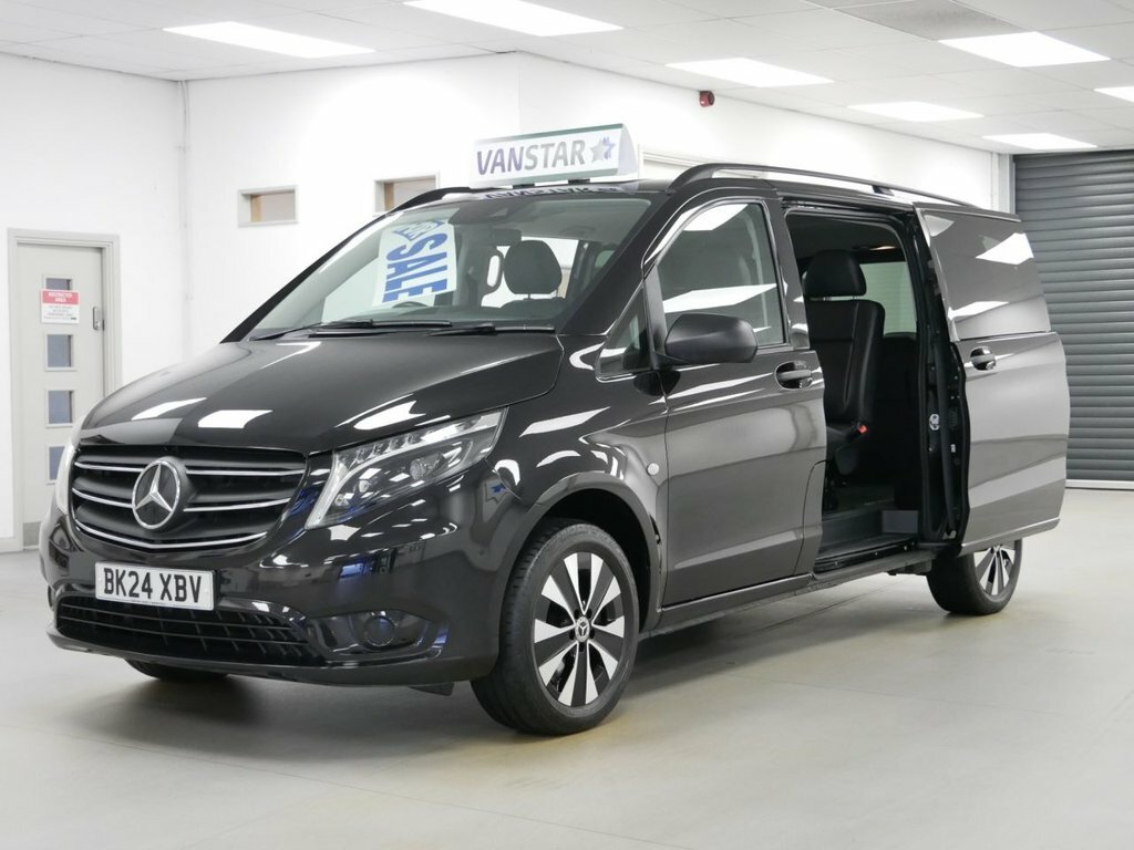 Mercedes-Benz Vito 2L 2.0 119 Cdi Premium Crew Van Double Cab Die Black