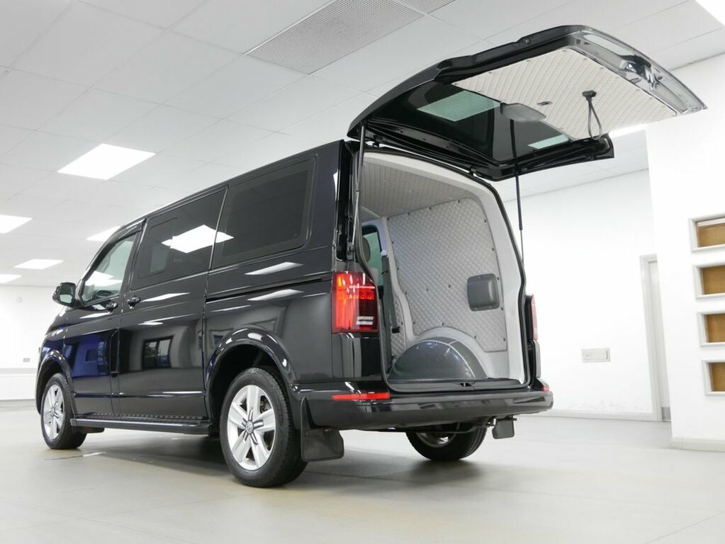 Volkswagen Transporter 2L 2.0 Bitdi T3highline Kombi Double Cab Diese LM73AZF Black #5