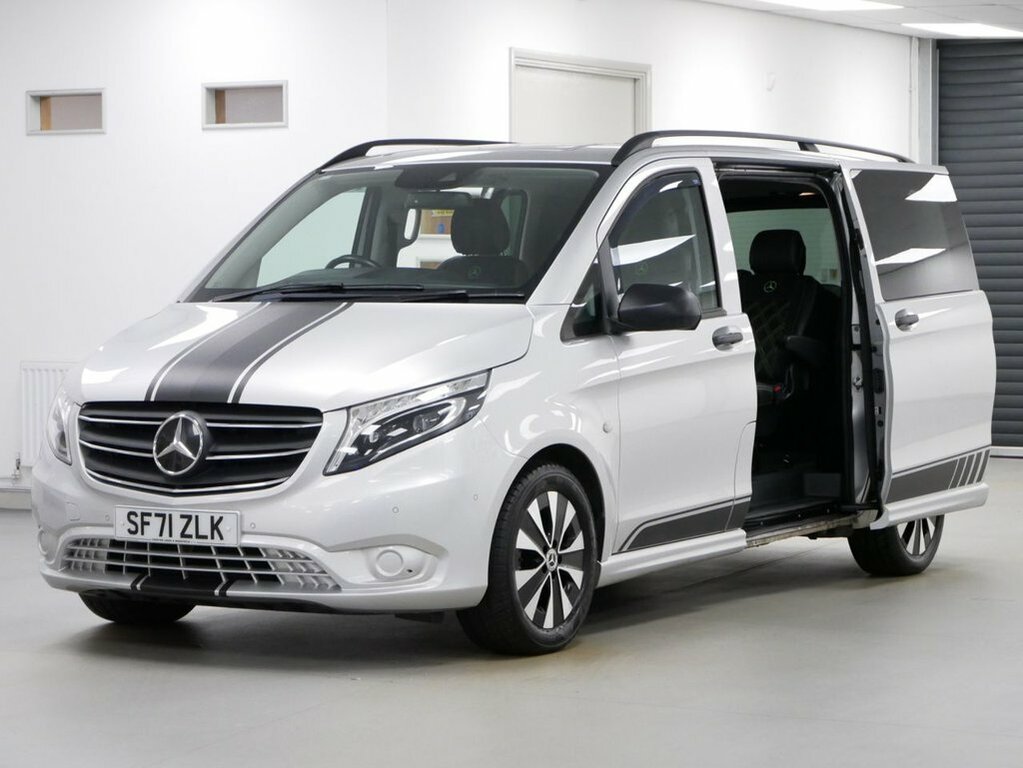 Mercedes-Benz Vito 2L 2.0 119 Cdi Sport Crew Van Double Cab Diese Silver