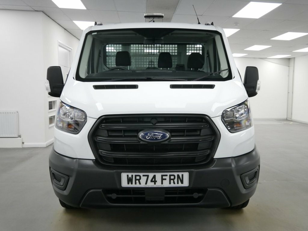 Ford Transit Custom 2L 2.0 350 Ecoblue Hd Leader Chassis Cab Diese WR74FRN White #6