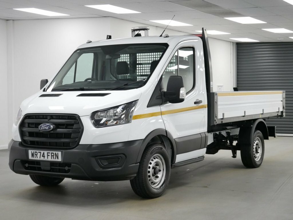 Ford Transit Custom 2L 2.0 350 Ecoblue Hd Leader Chassis Cab Diese WR74FRN White