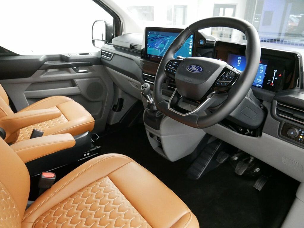 Ford Transit Custom 2L 2.0 300 Ecoblue Limited Panel Van Ma AF74LWM Grey #6