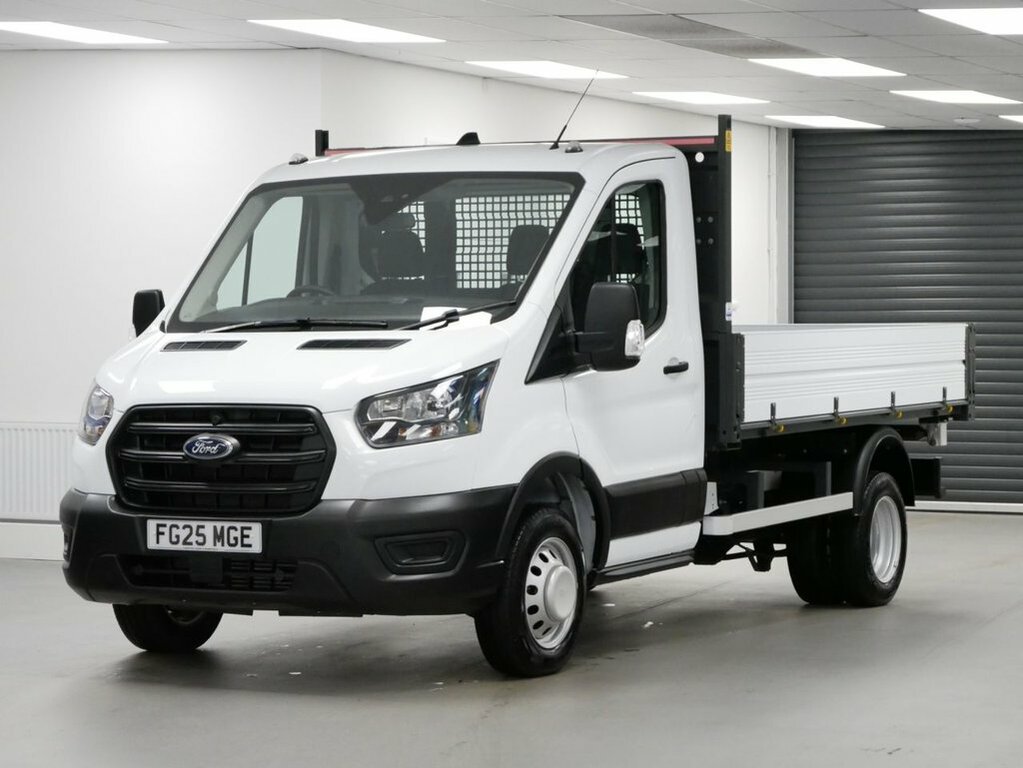 Ford Transit Custom 2L 2.0 470 Ecoblue Leader Chassis Cab M FG25MGE White