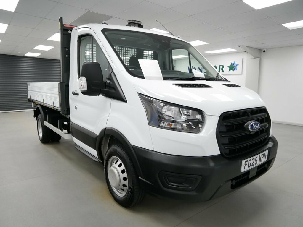 Ford Transit Custom 2L 2.0 470 Ecoblue Leader Chassis Cab M FG25WPN White #4
