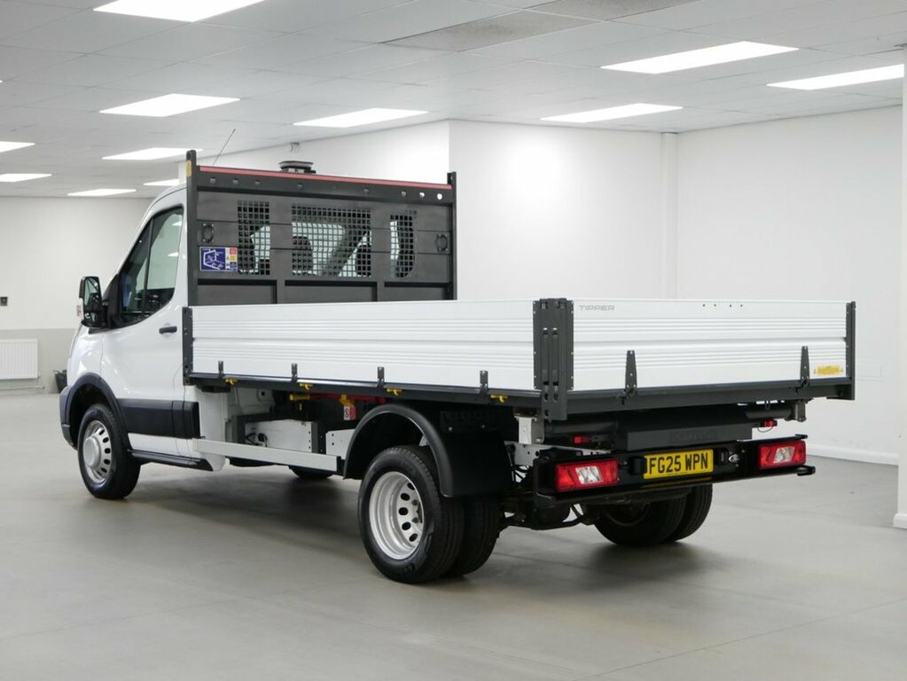 Ford Transit Custom 2L 2.0 470 Ecoblue Leader Chassis Cab M FG25WPN White #6