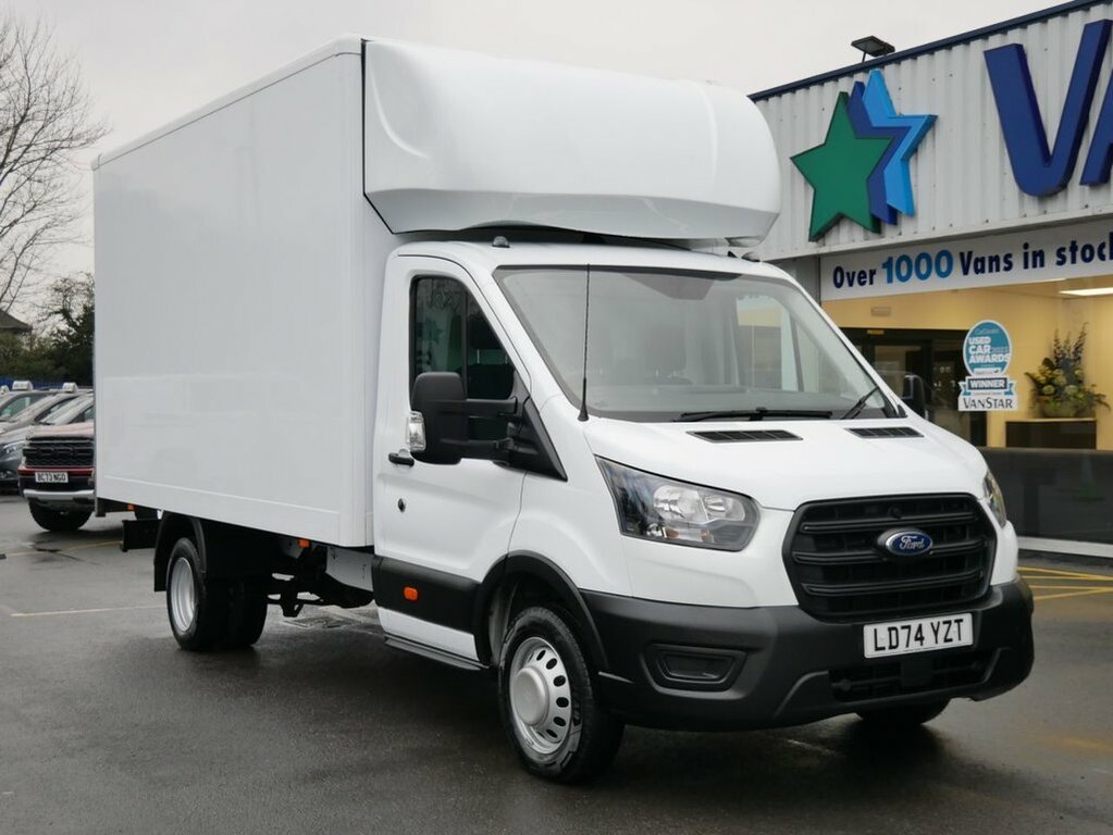 Ford Transit Custom 2L 2.0 350 Ecoblue Hd Leader Chassis Cab Diese LD74YZT White #4