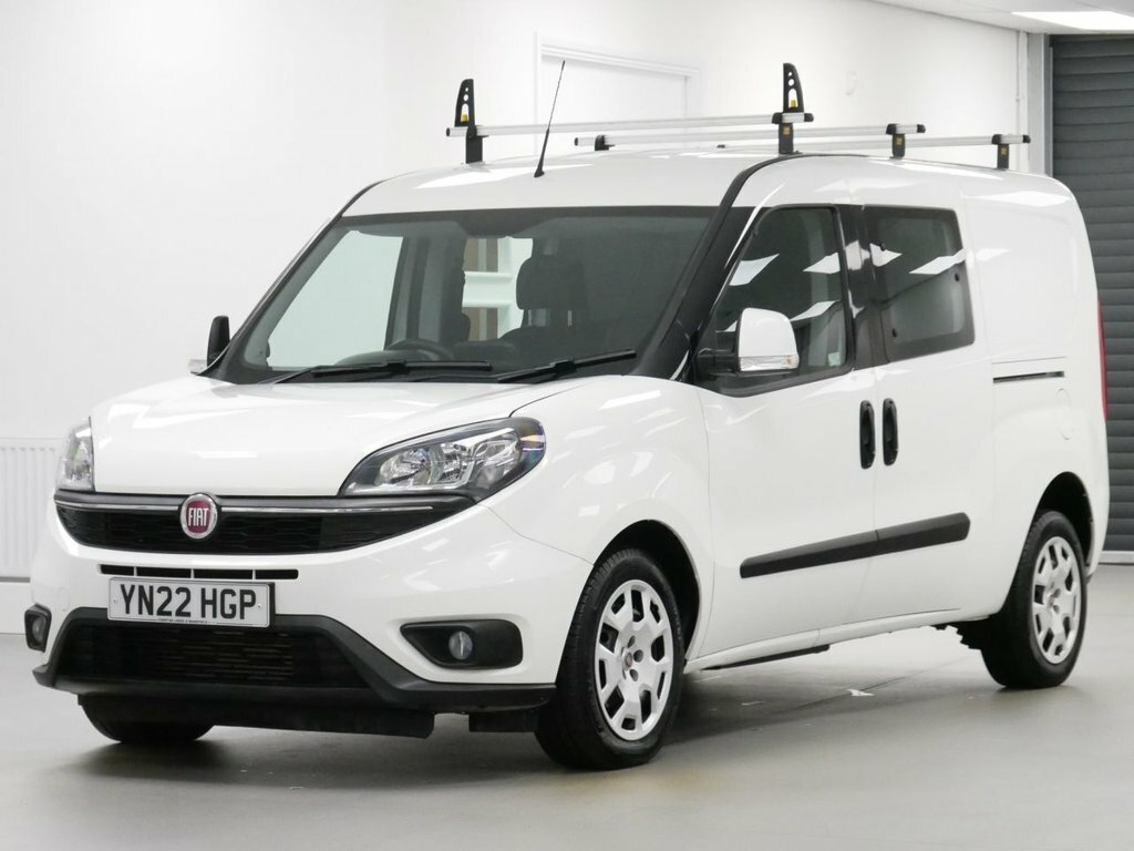 Fiat Doblo 1.6L Multijetii Maxi Tecnico Combi Van Double Cab White
