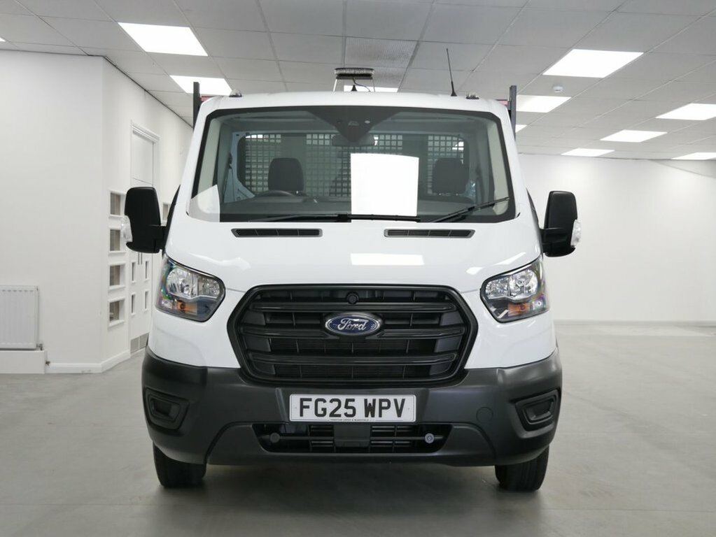 Ford Transit Custom 2L 2.0 470 Ecoblue Leader Chassis Cab M FG25WPV White #6