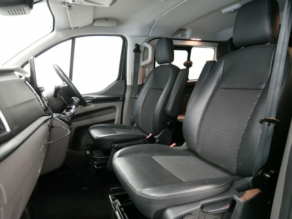 Ford Transit Custom 2L 2.0 320 Ecoblue Sport Crew Van Double Cab D BK22YJB Black #5