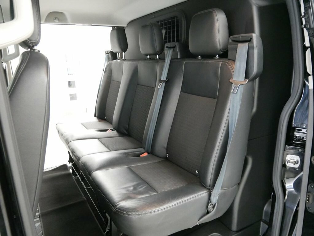 Ford Transit Custom 2L 2.0 320 Ecoblue Sport Crew Van Double Cab D BK22YJB Black #4