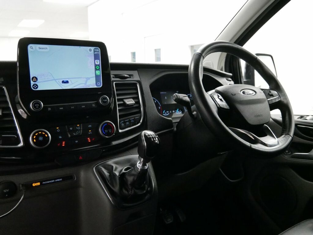Ford Transit Custom 2L 2.0 320 Ecoblue Sport Crew Van Double Cab D BK22YJB Black #3