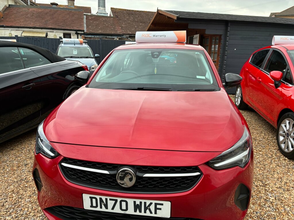 Vauxhall Corsa 1.2 Se Hatchback Euro 6 75 Ps DN70WKF Red #2