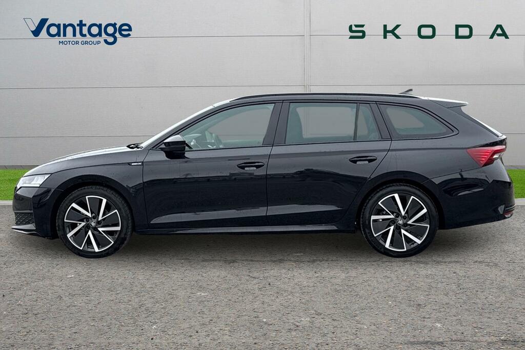Skoda Octavia 1.5 Tsi 150 E-tec Sportline Dsg PF75OEH Black #6
