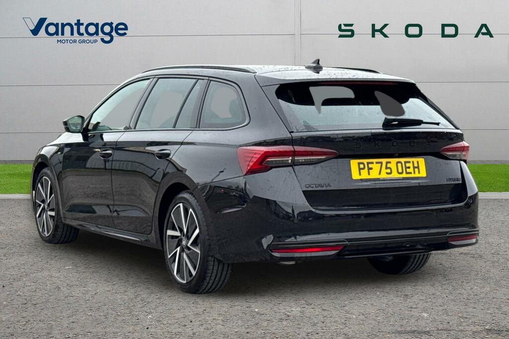 Skoda Octavia 1.5 Tsi 150 E-tec Sportline Dsg PF75OEH Black #5