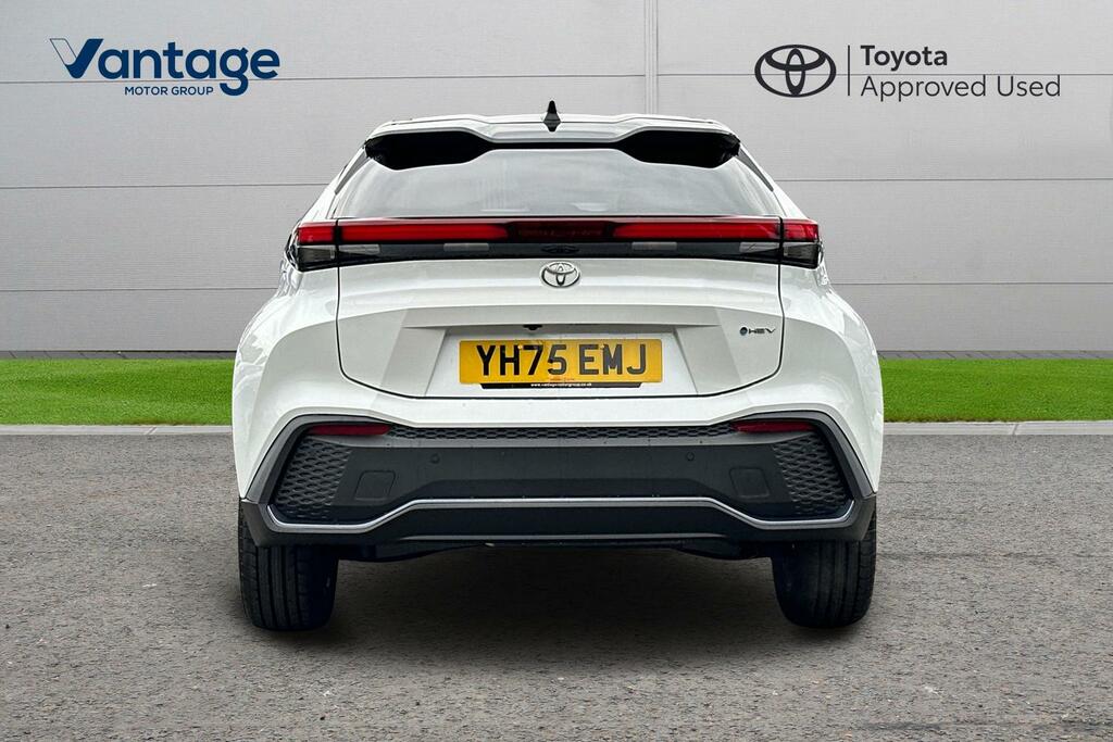 Toyota C-Hr 1.8 Vvt-h Design Cvt Euro 6 Ss YH75EMJ White #4
