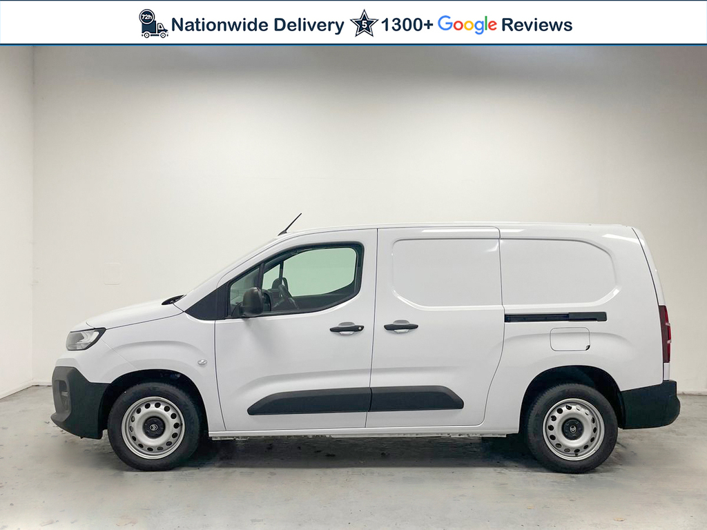 Citroen Berlingo 850 Enterprise Lwb Crew Cab 1.5 Bluehdi 100Ps Euro YF75EEE White #6