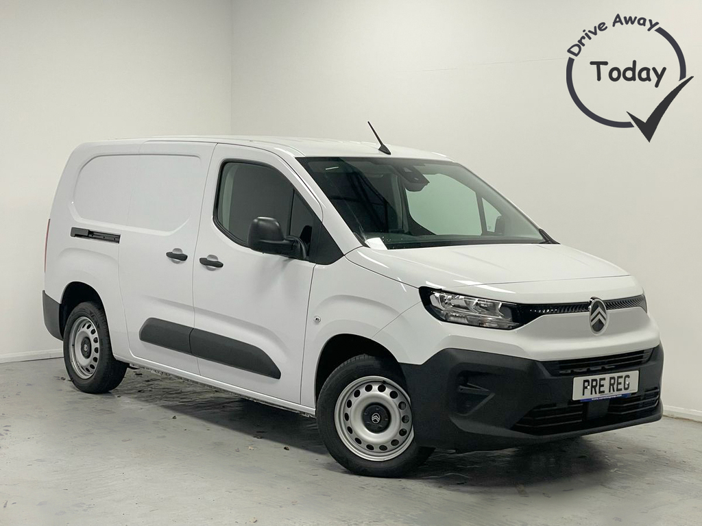 Citroen Berlingo 850 Enterprise Lwb Crew Cab 1.5 Bluehdi 100Ps Euro White