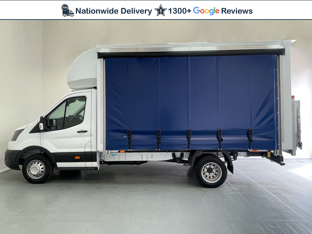 Ford Transit Custom 350 Curtainside L4drw Rwd 2.0 Ecoblue 130Ps NM26DRW White #4