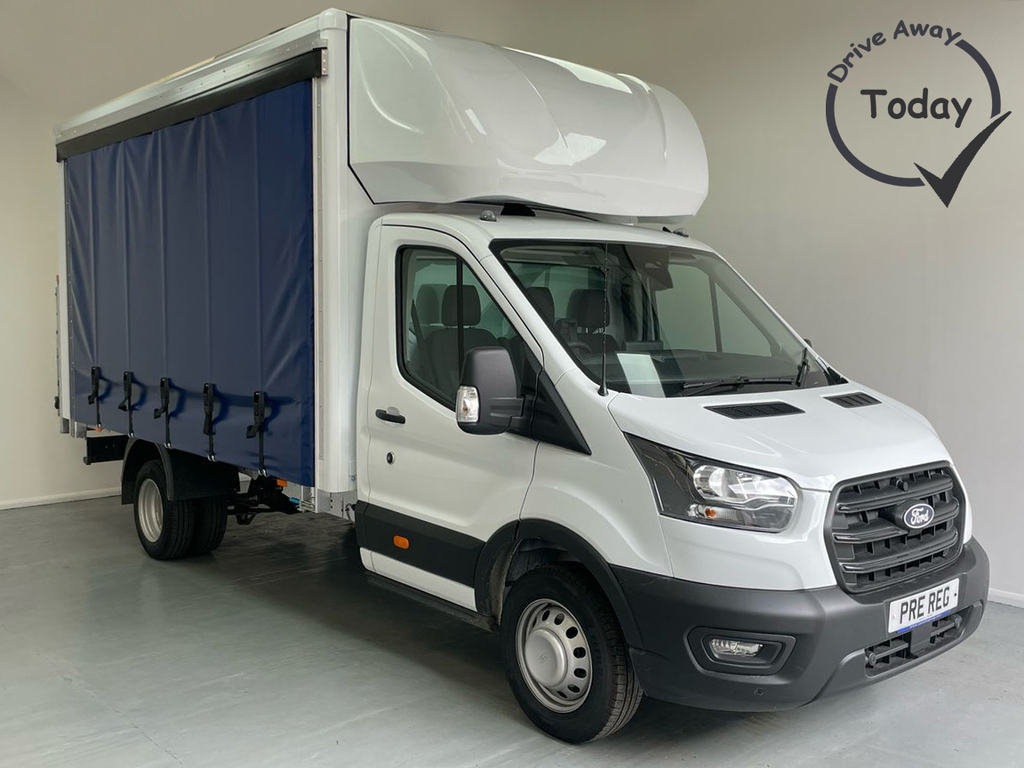 Ford Transit Custom 350 Curtainside L4drw Rwd 2.0 Ecoblue 130Ps White