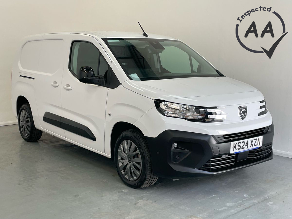 Peugeot Partner 1000 Asphalt L2 Lwb 1.5 Bluehdi 100Ps White