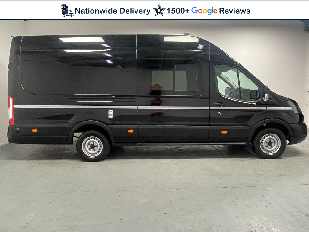 Ford Transit Custom 350 Leader L4 H3 2.0 Ecoblue 130Ps BK72LTX Black #3