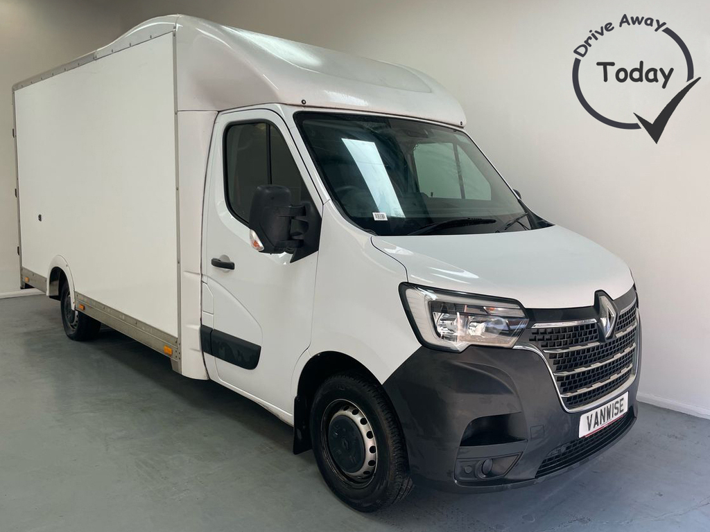Renault Master Ll35dci Advance Lwb Lr Luton Low Loader 150Ps White