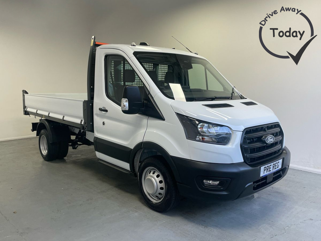 Ford Transit Custom 350 Tipper L2 2.0 Ecoblue 130Ps Drw Rwd White