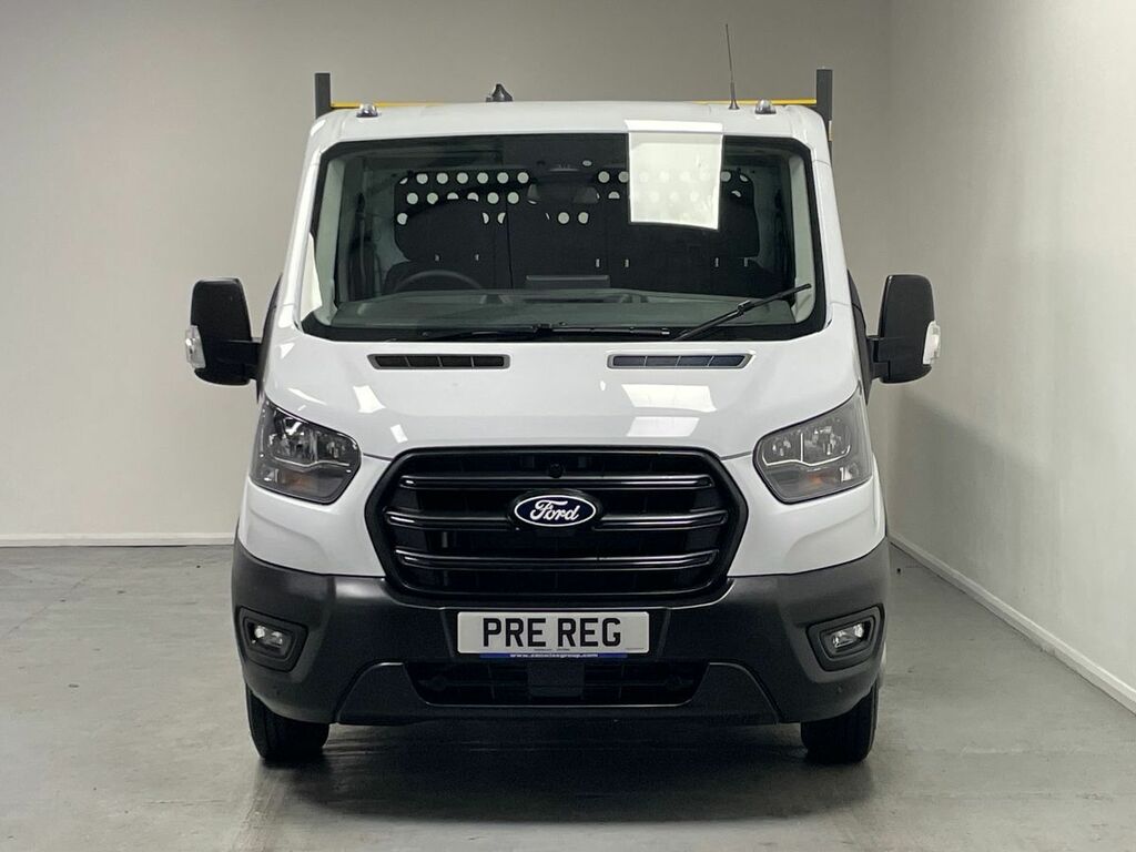 Ford Transit Custom 350 Tipper L3 Lwb Dcab Ingimex Body 2.0 Ecoblue 1 DD75DDD White #2