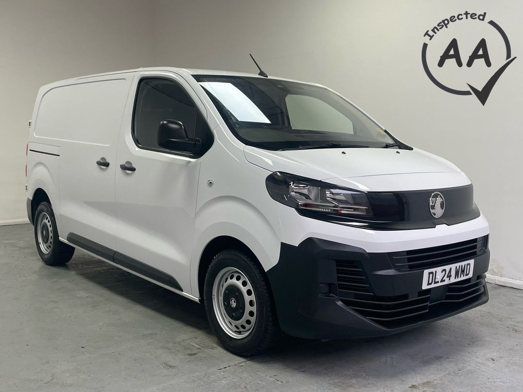 Vauxhall Vivaro 2900 Prime L1 H1 Swb 1.5 Turbo D 120Ps White