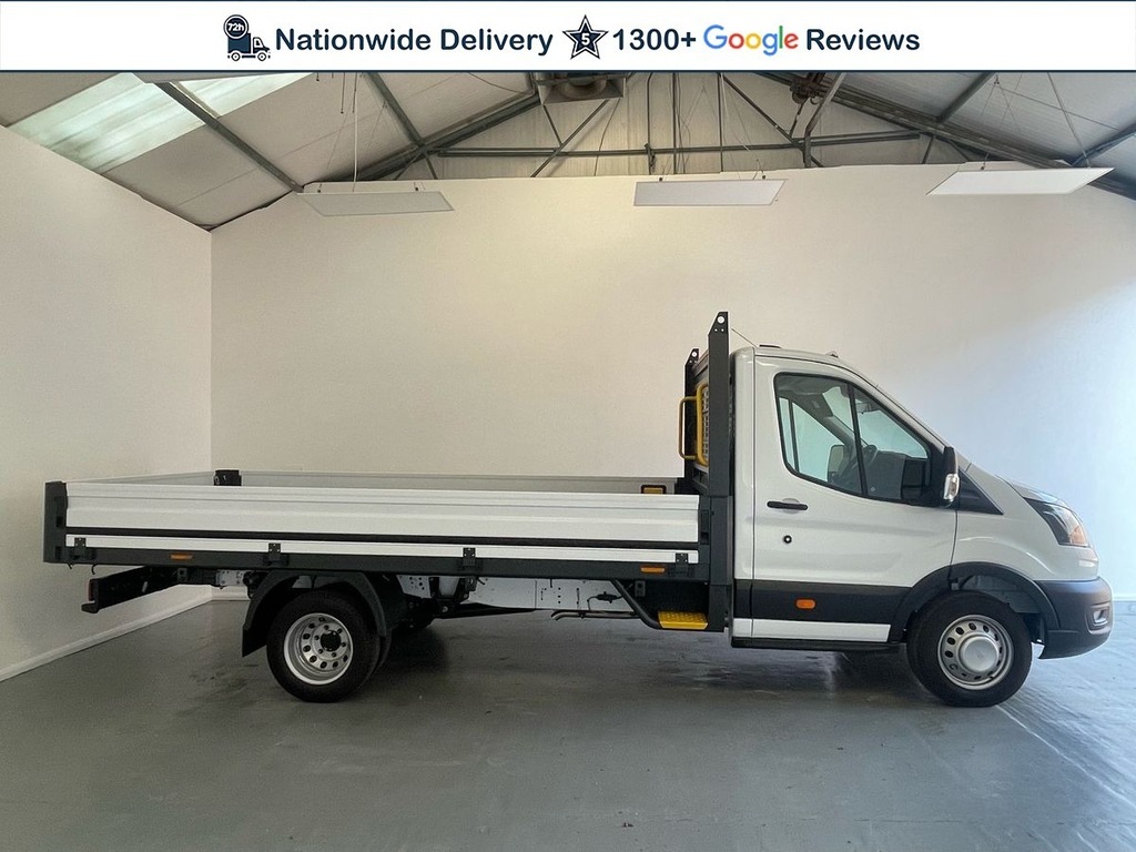 Ford Transit Custom 350Dropside L4 Xlwb 2.0 Ecoblue 130Ps Drw DV26DVV White #3