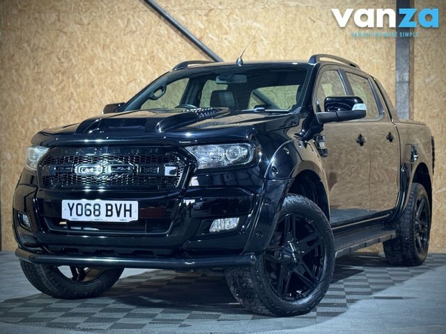 Ford Ranger 3.2 Tdci Wildtrak Pickup Double Cab Aut Black
