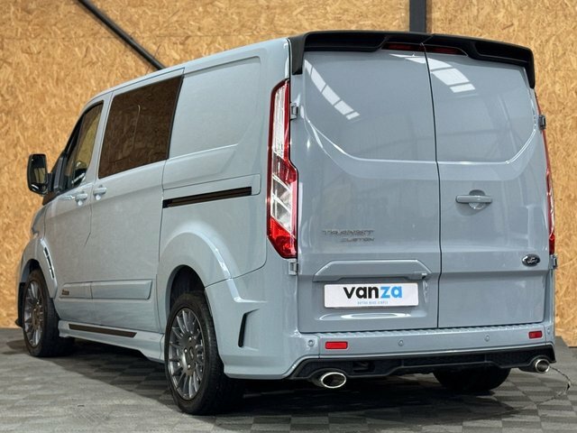 Ford Transit Custom Ms- Rt 2.0 320 Ecoblue Limited Crew Van Double Cab YM71FTU Grey #3