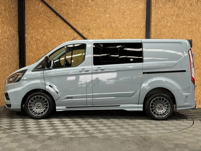 Ford Transit Custom Ms- Rt 2.0 320 Ecoblue Limited Crew Van Double Cab YM71FTU Grey #2