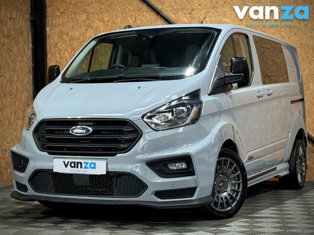 Ford Transit Custom Ms- Rt 2.0 320 Ecoblue Limited Crew Van Double Cab Grey