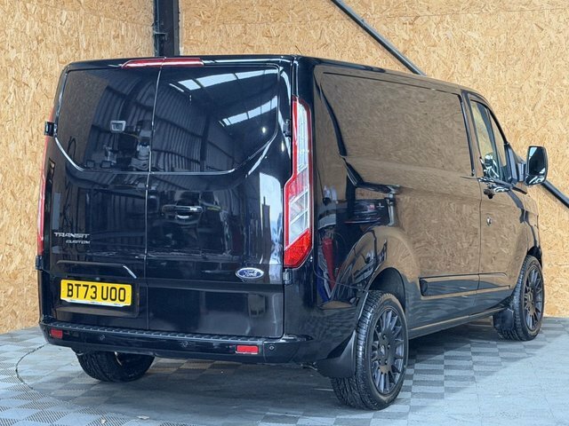 Ford Transit Custom 2.0 280 Ecoblue Limited Panel Van Manua BT73UOO Black #3