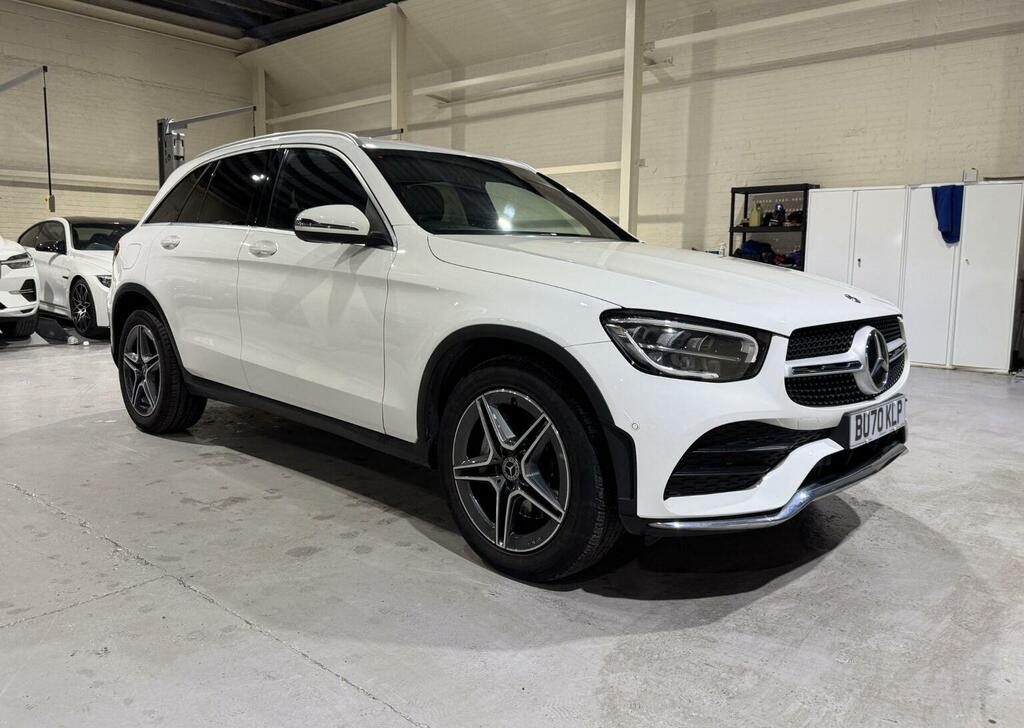 Mercedes-Benz GLC Class 2.0 Glc300 Mhev Amg Line G-tronic 4Matic Euro 6 White