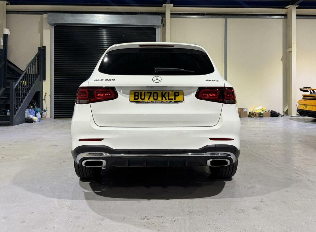 Mercedes-Benz GLC Class 2.0 Glc300 Mhev Amg Line G-tronic 4Matic Euro 6 BU70KLP White #6