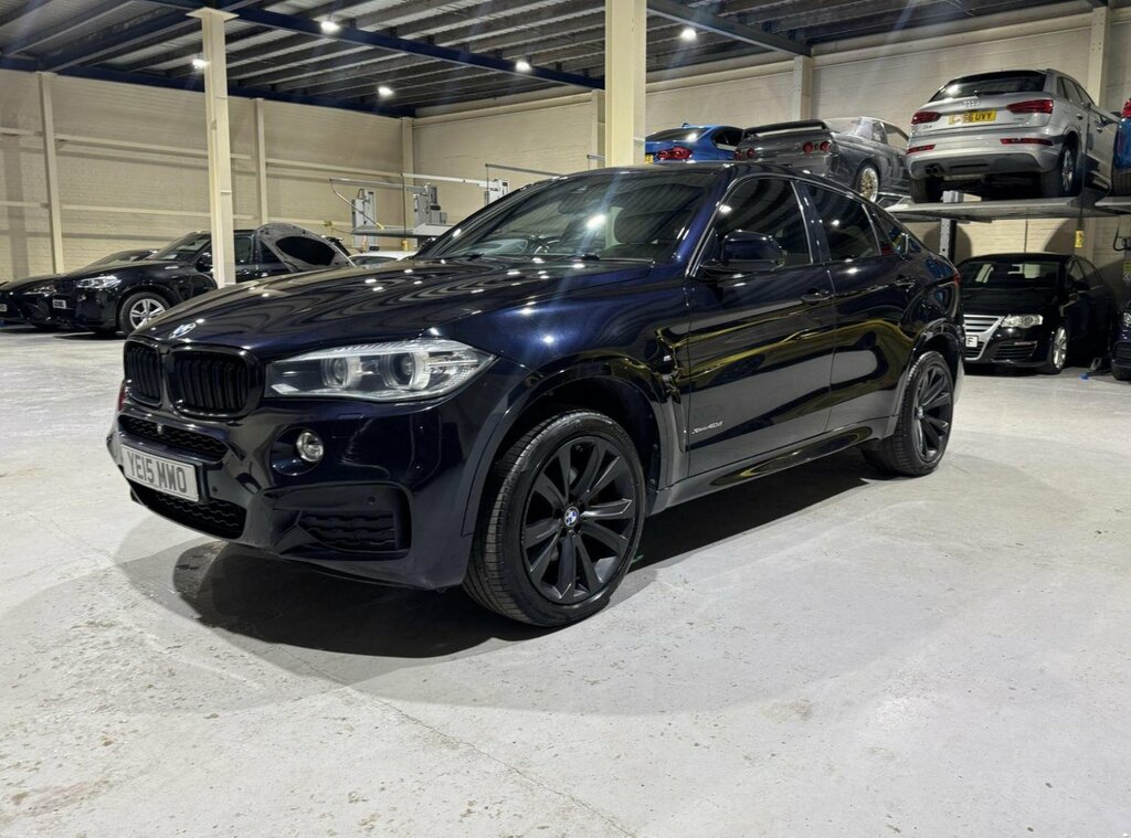 BMW X6 3.0 40D M Sport Xdrive Euro 6 Ss Black #5