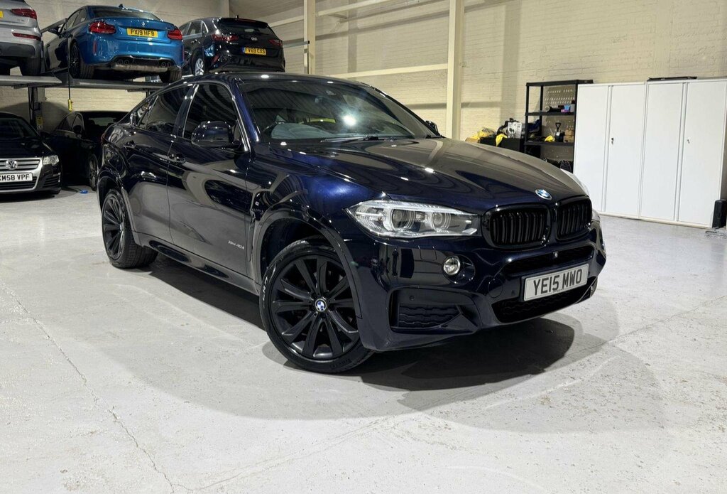 BMW X6 3.0 40D M Sport Xdrive Euro 6 Ss Black