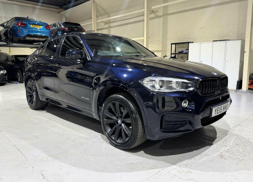 BMW X6 3.0 40D M Sport Xdrive Euro 6 Ss Black #4