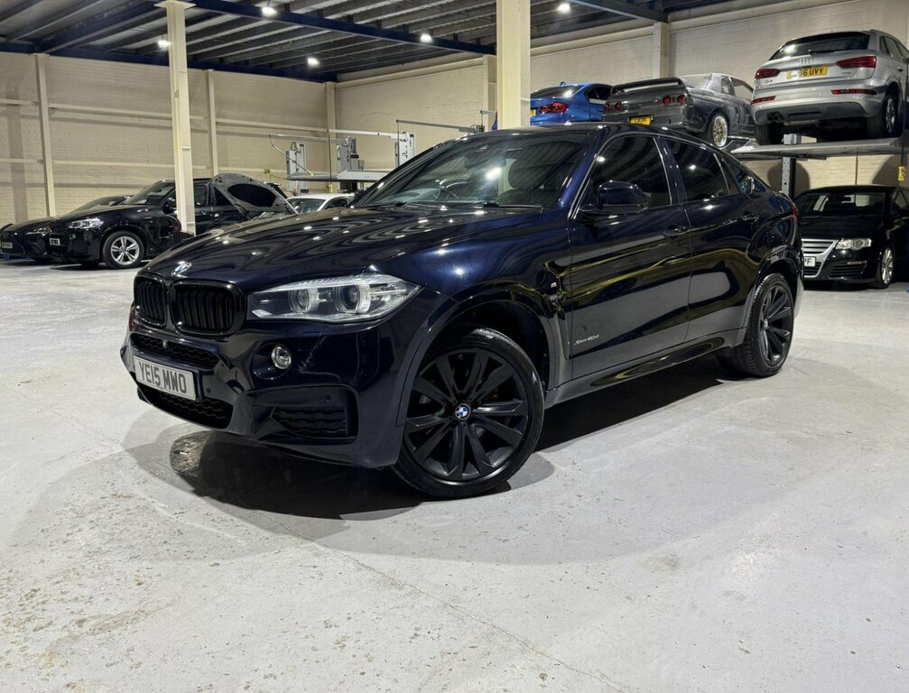 BMW X6 3.0 40D M Sport Xdrive Euro 6 Ss Black #3