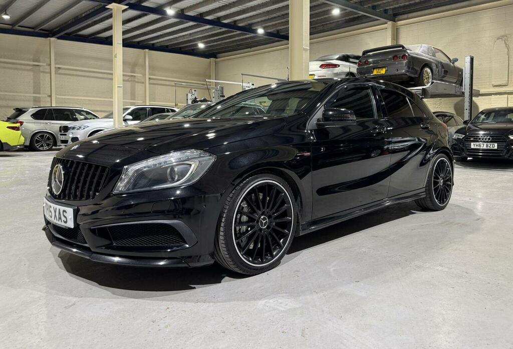 Mercedes-Benz A Class 2.0 A45 Amg Spds Dct 4Matic Euro 6 Ss YP15XAS Black #4