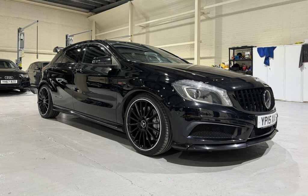 Mercedes-Benz A Class 2.0 A45 Amg Spds Dct 4Matic Euro 6 Ss YP15XAS Black #2