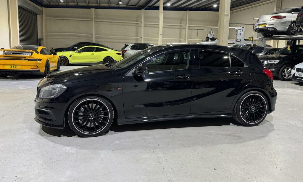 Mercedes-Benz A Class 2.0 A45 Amg Spds Dct 4Matic Euro 6 Ss YP15XAS Black #5