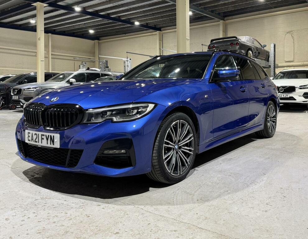 BMW 3 Series 2.0 330E 12Kwh M Sport Touring Euro 6 Ss 5 EA21FYN Blue #4