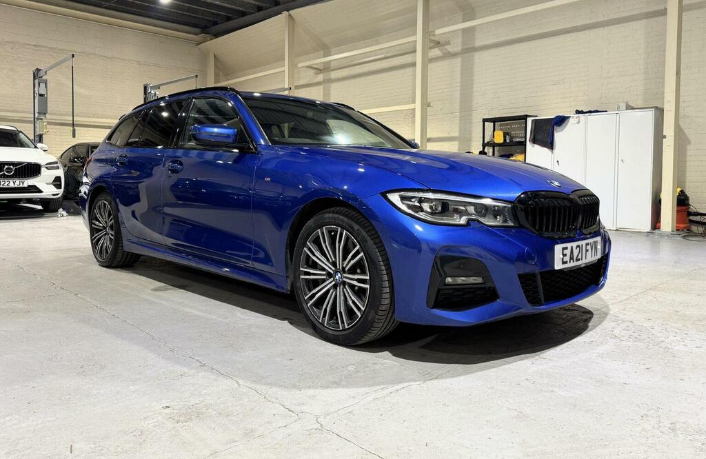 BMW 3 Series 2.0 330E 12Kwh M Sport Touring Euro 6 Ss 5 Blue