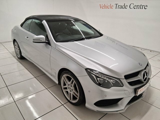 Mercedes-Benz E Class 2.1 E250 Cdi Amg Line Cabriolet G-troni PJ15EFD Silver #2